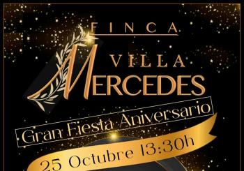Fiesta 25º Aniversario Finca Villa Mercedes en Argamasilla de Calatrava
