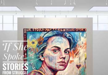 If She Spoke' Stories from Struggle to Strength Exhibition en Brisbane