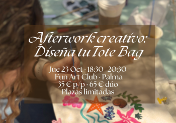 Afterwork creativo - Diseña tu tote bag en Palma