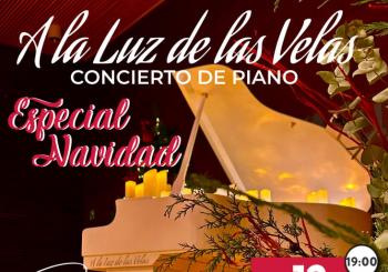 Concierto de Piano “A la Luz de las Velas” Especial Navidad en Ferrol