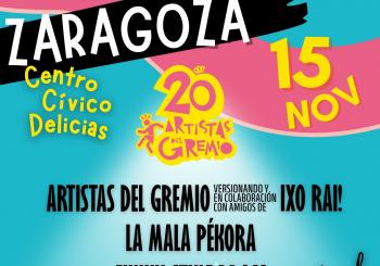 FIESTA XX ANIVERSARIO - Artistas del Gremio en Zaragoza