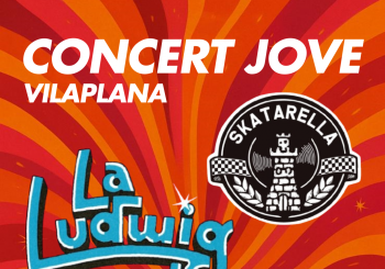 CONCERT JOVE A VILAPLANA 2025: LUDWIG BAND + SKATARELLA + DJ XAVI CELMA