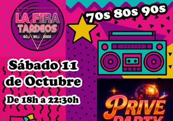 La Privé Party 70s 80s 90s La Fira Villarroel en Barcelona
