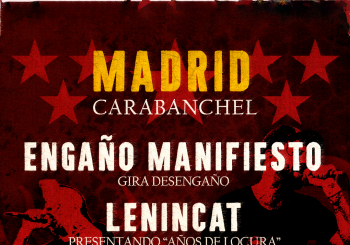 Engaño Manifiesto + Lenincat en sala Entre Darts (Madrid - Carabanchel)