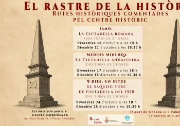 El rastre de la història. Iamo, la Ciutadella Romana en Ciutadella de Menorca