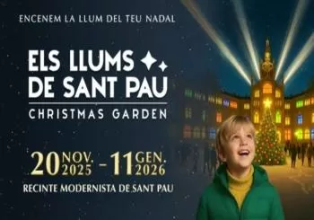 Els llums de Sant Pau en Barcelona