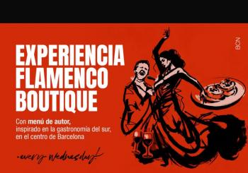 Experiencia Flamenco Boutique con cena de autor · 7833 x Flamenco de Cerca en Barcelona