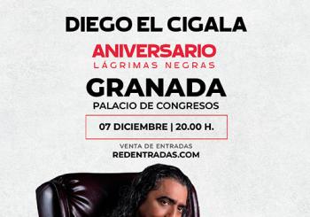 El Cigala - Aniversario Lágrimas negras en GRANADA