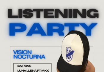 VISIÓN NOCTURNA LISTENING PARTY en Barcelona
