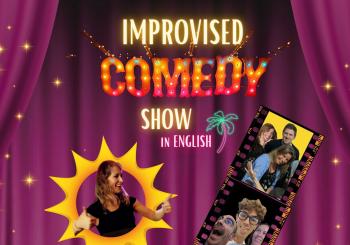Improvised comedy show / El show de comedia improvisada en inglés en Las Palmas de Gran Canaria