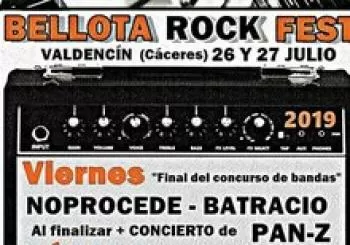 Bellota Rock Fest 2019. En Valdencín