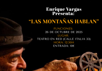 ENRIQUE VARGAS PRESENTA LAS MONTAÑAS HABLAN en ALICANTE