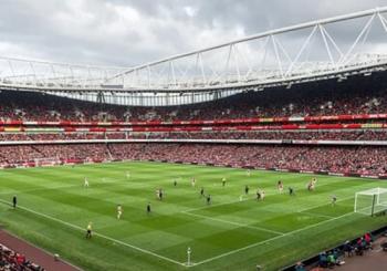 Arsenal Football Match at Emirates Stadium London