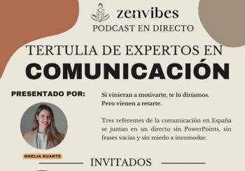 Zenvibes Podcast en Directo: Tertulia de Expertos en Comunicación en Altea