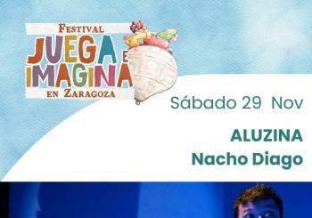 ALUZINA. NACHO DIAGO. Centro Cívico Valdefierro Pilar Adiego. FESTIVAL JUEGA E IMAGINA EN ZARAGOZA