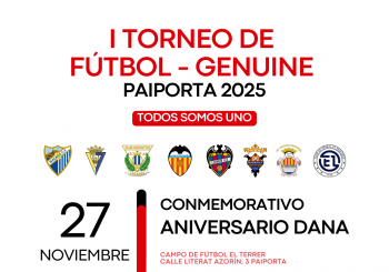 I Torneo de Fútbol Genuine Paiporta - Aniversario DANA