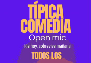 Típica Comedia Open mic en Madrid