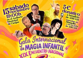 GALA INTERNACIONAL DE MAXIA INFANTIL Gala benéfica a favor de ADICAM en Cangas
