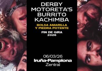 Derby Motoreta's Burrito Kachimba en Zentral, Pamplona 2026