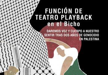 INICIATIVA TEATRAL POR PALESTINA en Zaragoza