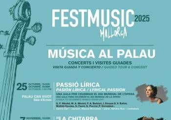 FestMusic Mallorca - Música al Palau Can Vivot - LaChitarraAttraversoiSecoli en Palma de Mallorca