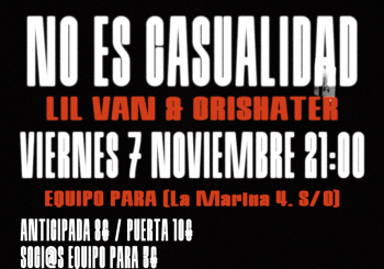 LIL VAN + CRISHATER + Invitados en Santa Cruz de Tenerife