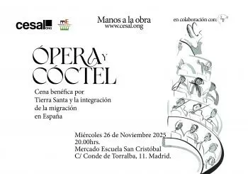 Cena cóctel y ópera