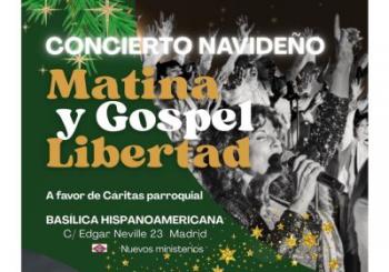 Matina y Gospel Libertad en Concierto en Madrid