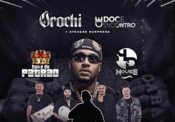 Show do Orochi e Doce Encontro Baile do Patrão & House Drink no Terra SP São Paulo