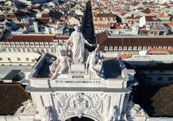 Miradouro do Arco da Rua Augusta a Lisbon