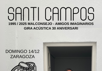 Santi Campos (Gira acústica 30 aniversario) en Zaragoza