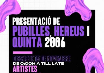 15 NOV PRESENTACIÓ DE PUBILLES, HEREUS I QUINTA 2006 (L'Ametlla de Mar)