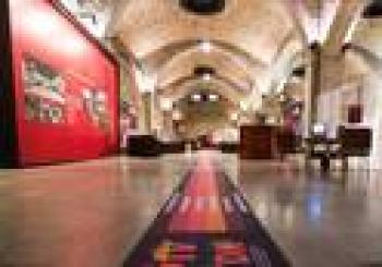 Entrada al Museo del Agua y el Textil de Manresa (MAT) en Barcelona