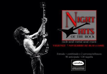 NIGHT HITS OF THE ROCK en Barcelona
