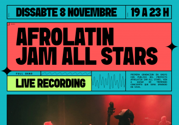 AFROLATIN JAM ALL STARS LIVE RECORDING EN OASYS en BARCELONA