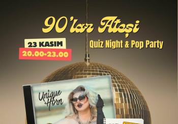 Unique Horn ile 90lar Ate?i (Pop-Quiz + Party) en Barcelona