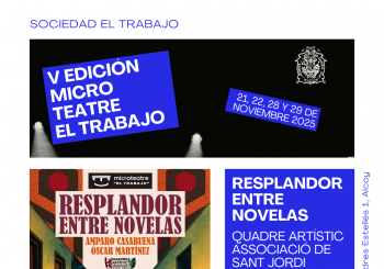 Resplandor entre Novelas - Quadre Artistic ASJ Alcoi - V Edición Microteatre El Trabajo en Alcoy