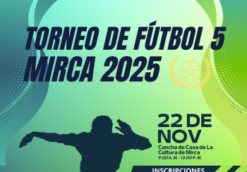 Torneo de Fútbol 5 Mirca 2025 en Santa Cruz de La Palma