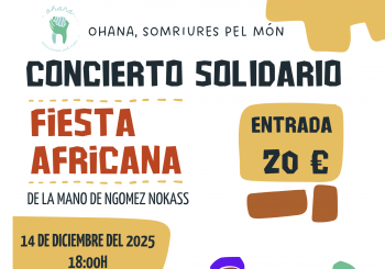 FIESTA AFRICANA SOLIDARIA OHANA en Sant Cugat del Vallés