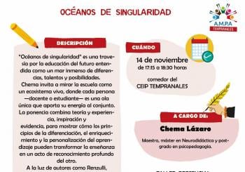 Océanos de singularidad - Chema Lázaro en SAN SEBASTIAN DE LOS REYES