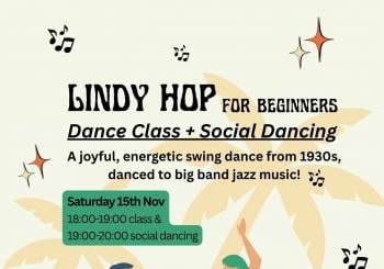 LINDY HOP workshop for beginners/taller para principiantes en Las Palmas