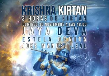 KRISHNA KIRTAN - 3 HORAS - Kirtan con Jaya Deva (Harmonium) en Barcelona