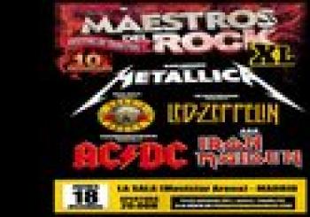 Festival de tributos Maestros del Rock XL (10 Aniversario) en Madrid