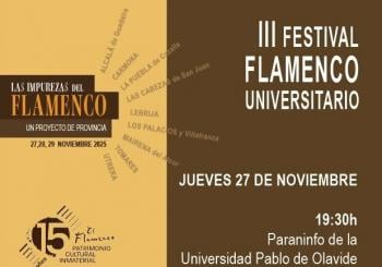 III Festival Flamenco UPO - Gala inaugural 