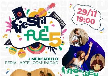 GRAN FIESTA - 5 AÑOS BRASIL AUE en Barcelona