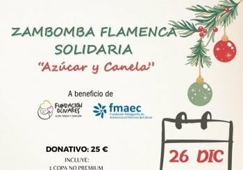 Zambomba flamenca solidaria - Azúcar y canela en Málaga