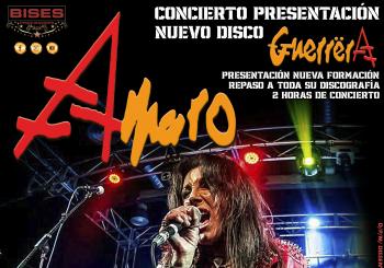 AMARO EN CONCIERTO - BARCELONA - PRESENTACIÓN NUEVO DISCO 