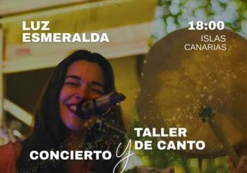 Concierto didáctico y taller de voz con NNara Canta y Luz Esmeralda en Playa de San Juan