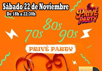 Privé Party La Fira Villarroel 70s 80s 90s en Barcelona