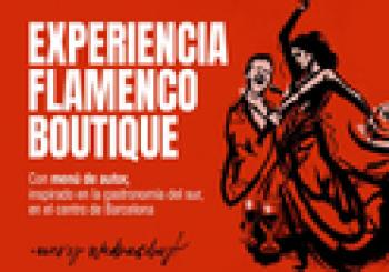 Experiencia Flamenco Boutique con cena de autor en 78/33 en Barcelona
